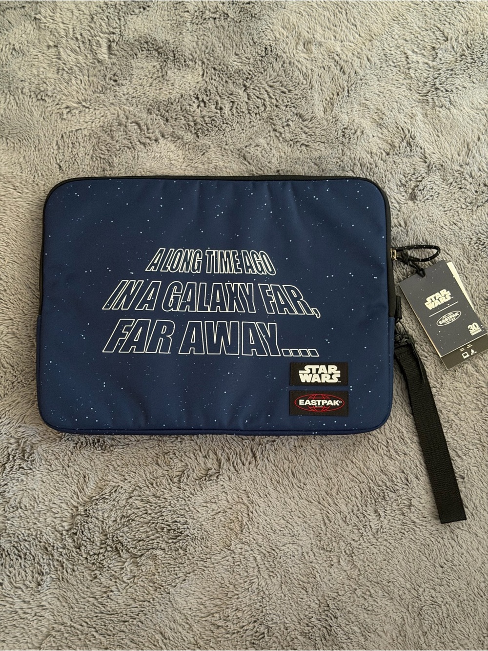 Eastpak x Star Wars Navy 15” Laptop Sleeve - A Long Time Ago Print